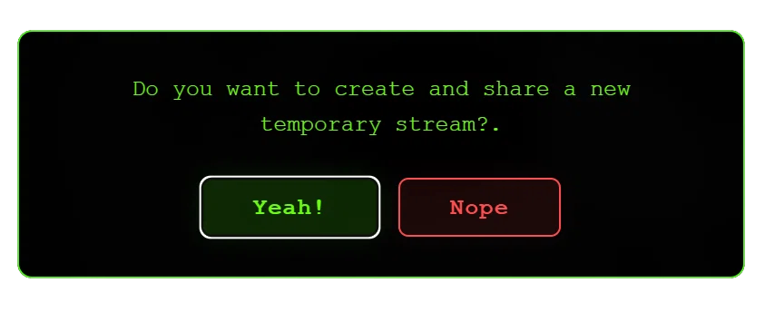 Dialog: Yeah! or Nope